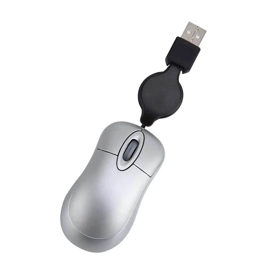 USB Mouse 1600DPI Wired Mice Mini Portable Laptop Computer Travel Silent Retractable Outdoor Home Office Use Computer
USB Mouse 1600DPI Wired Mice Mini Portable Laptop Computer Travel Silent Retractable Outdoor Home Office Use Computer