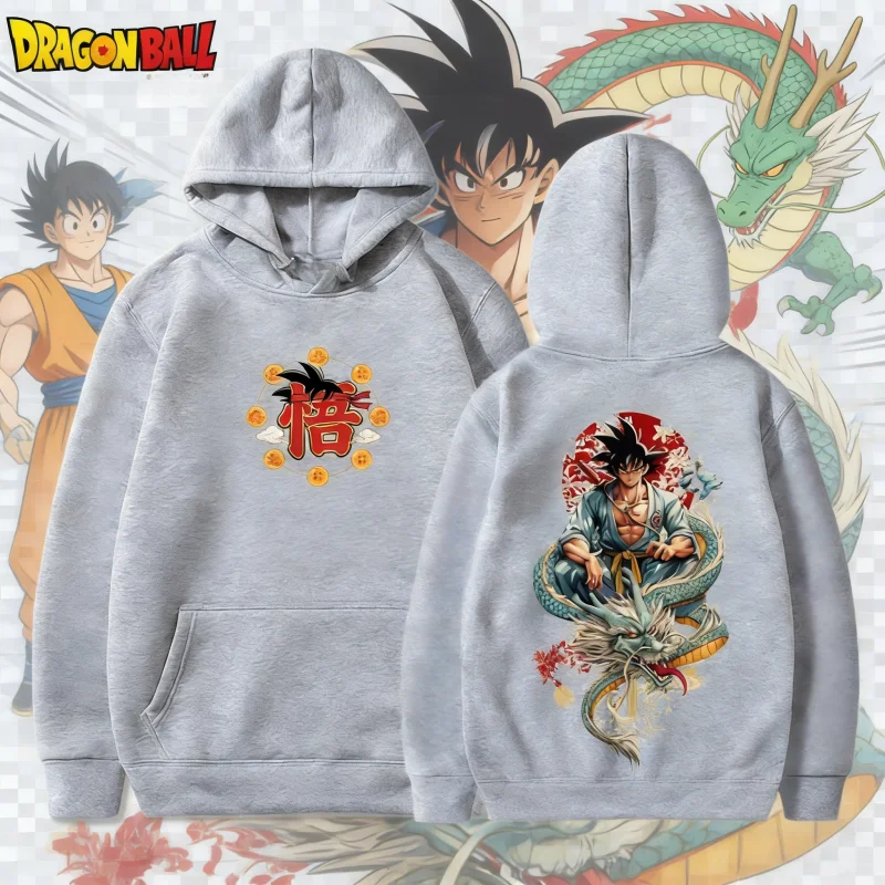 2026 Hot Sale Dragon Ball Goku Kanji Hoodie Unisex Anime Dragon Print Pullover Oversized Streetwear Sweatshirt High-quality Tops
2026 Hot Sale Dragon Ball Goku Kanji Hoodie Unisex Anime Dragon Print Pullover Oversized Streetwear Sweatshirt High-quality Tops
