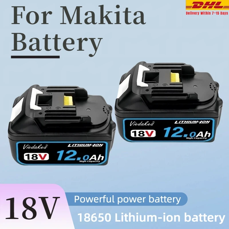 Высококачественная оригинальная батарея 18V 8Ah/10Ah/12Ah, безопасная и долговечная, для электроинструментов Makita DGA404, DTW700, DHR202, DJV182, DDF487.
Высококачественная оригинальная батарея 18V 8Ah/10Ah/12Ah, безопасная и долговечная, для электроинструментов Makita DGA404, DTW700, DHR202, DJV182, DDF487.