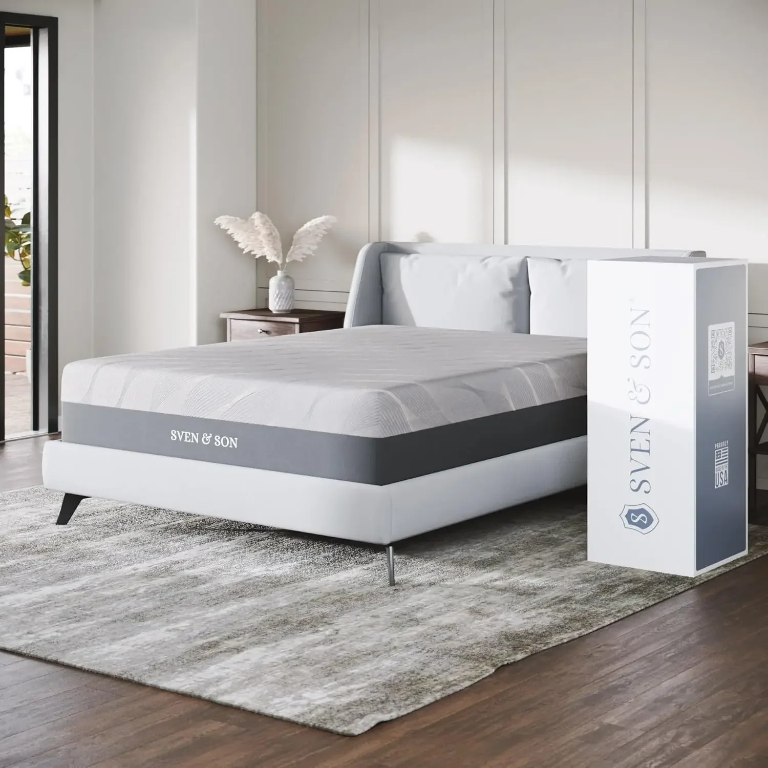Gel Memory Foam Mattress, Premium Materials, CertiPUR-US, Made in The USA, 10 inch Firm - Queen
Gel Memory Foam Mattress, Premium Materials, CertiPUR-US, Made in The USA, 10 inch Firm - Queen