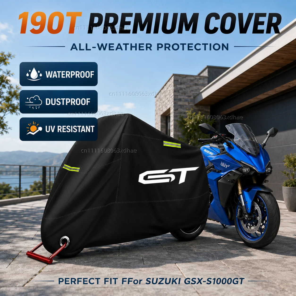 All-Weather Motorcycle Cover Outdoor Protection Waterproof 190T Oxford Cloth For For SUZUKI GSX-S1000GT GSXSGT GSXS-GT
All-Weather Motorcycle Cover Outdoor Protection Waterproof 190T Oxford Cloth For For SUZUKI GSX-S1000GT GSXSGT GSXS-GT