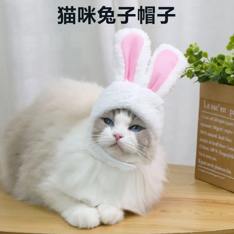 Cute Cartoon Pet Hat with Ears Funny Costume Headwear for Cats & Dogs
Cute Cartoon Pet Hat with Ears Funny Costume Headwear for Cats & Dogs