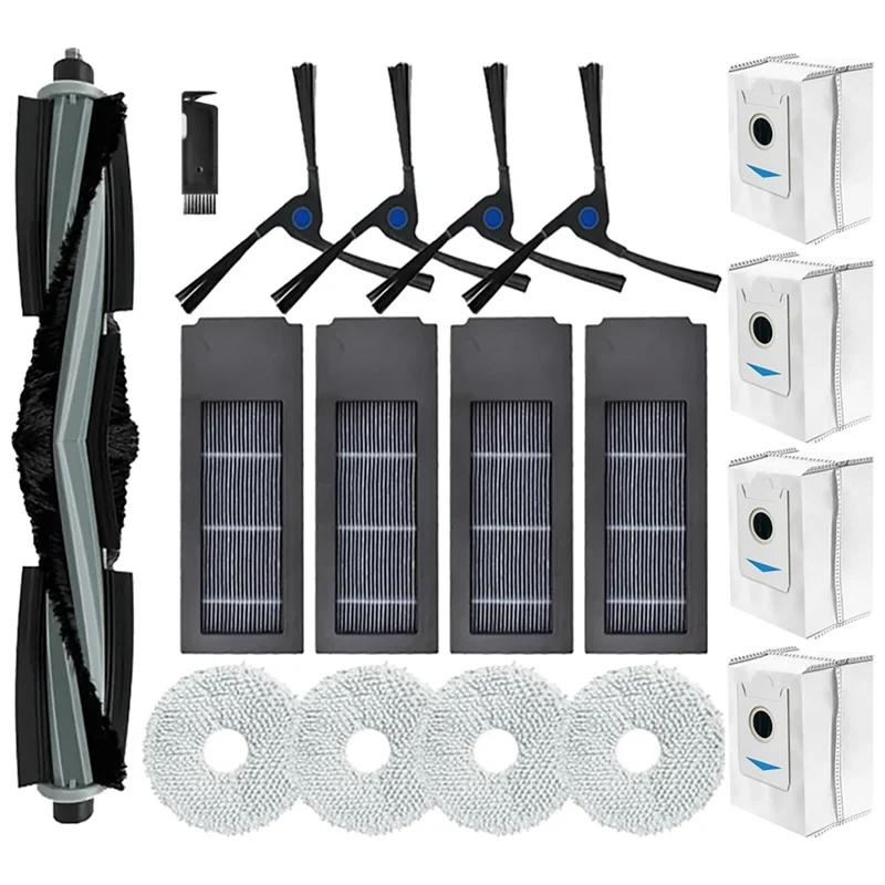 ABYN-Для пылесоса Ecovacs Deebot X2 / X2 Omni / X2 Pro / DEX86 Основная боковая щетка Hepa-фильтры Мешки для пыли Салфетки для швабры
ABYN-Для пылесоса Ecovacs Deebot X2 / X2 Omni / X2 Pro / DEX86 Основная боковая щетка Hepa-фильтры Мешки для пыли Салфетки для швабры
