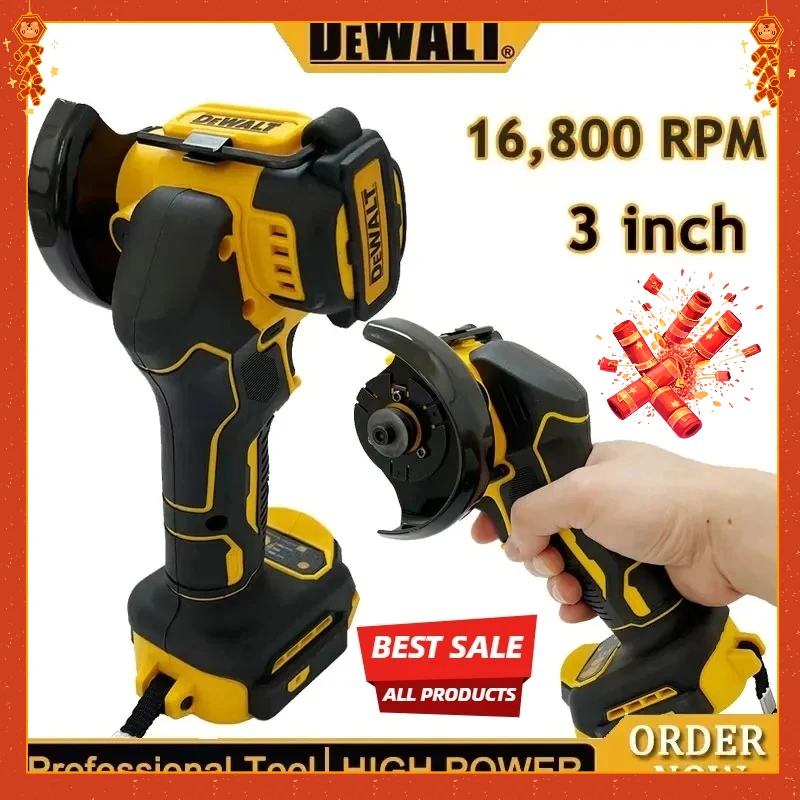 Аккумуляторная угловая шлифовальная машина DEWALT для резки и полировки, электрическая алмазная шлифовальная машина, электроинструмент
Аккумуляторная угловая шлифовальная машина DEWALT для резки и полировки, электрическая алмазная шлифовальная машина, электроинструмент