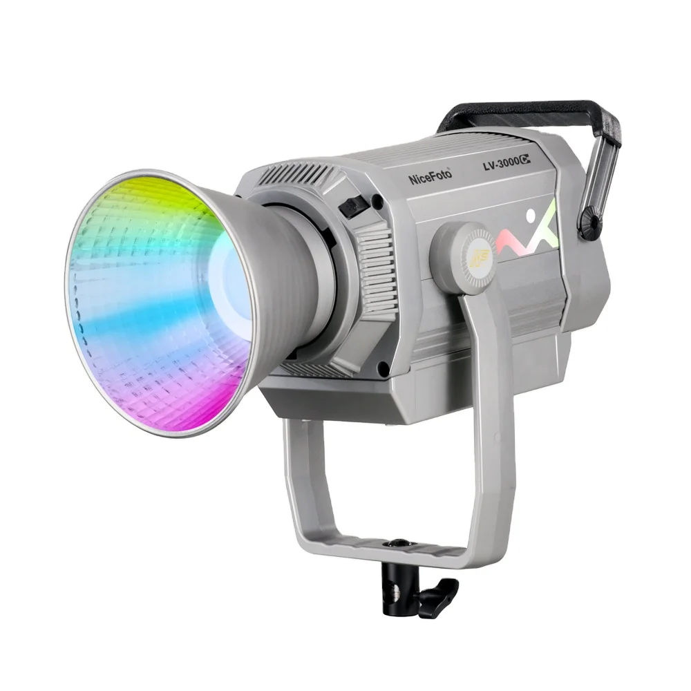 LV-3000C NiceFoto Professional RGBWW 300 Watts LED Film Photography Video Light For Videography
LV-3000C NiceFoto Professional RGBWW 300 Watts LED Film Photography Video Light For Videography