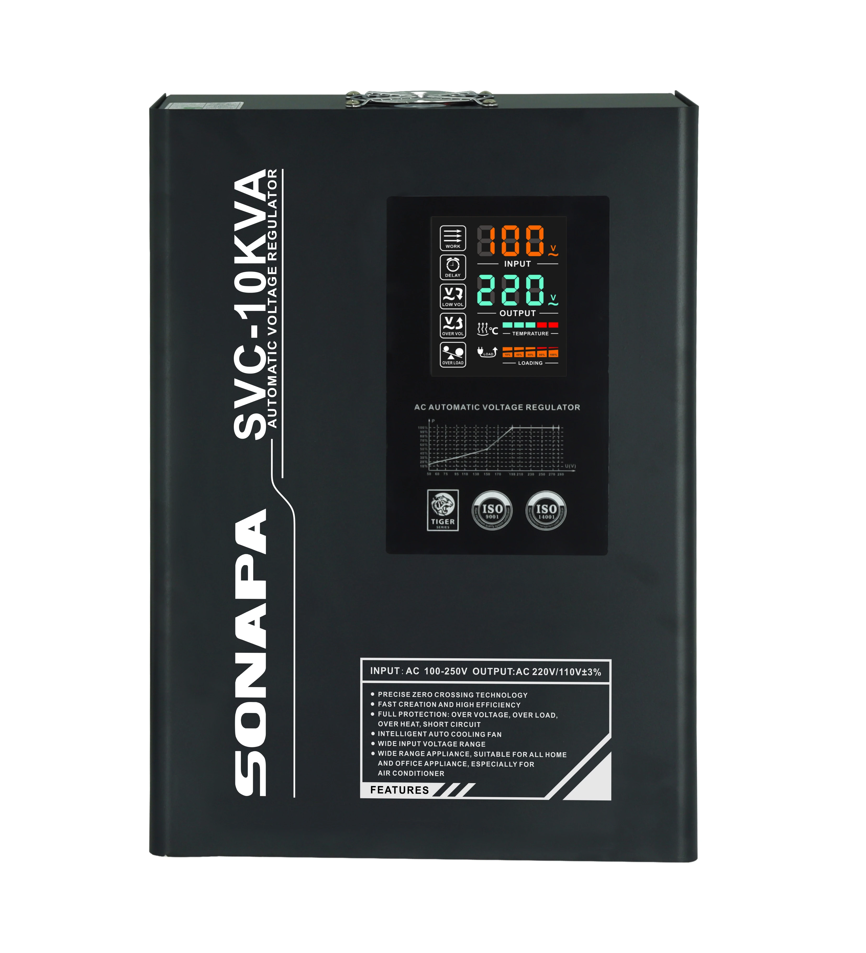 220v Wall Mounted ultra Thin Home Servo Motor SVC 10KVA Automatic Voltage Stabilizer Regulator
220v Wall Mounted ultra Thin Home Servo Motor SVC 10KVA Automatic Voltage Stabilizer Regulator