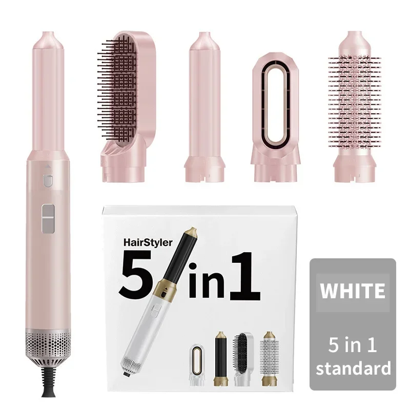 High quality 5-in-1 High-speed Hot Air Comb Multi-functional Modeling Hair Dryer Automatic Curling Iron Hair Comb Hair Dryer
High quality 5-in-1 High-speed Hot Air Comb Multi-functional Modeling Hair Dryer Automatic Curling Iron Hair Comb Hair Dryer