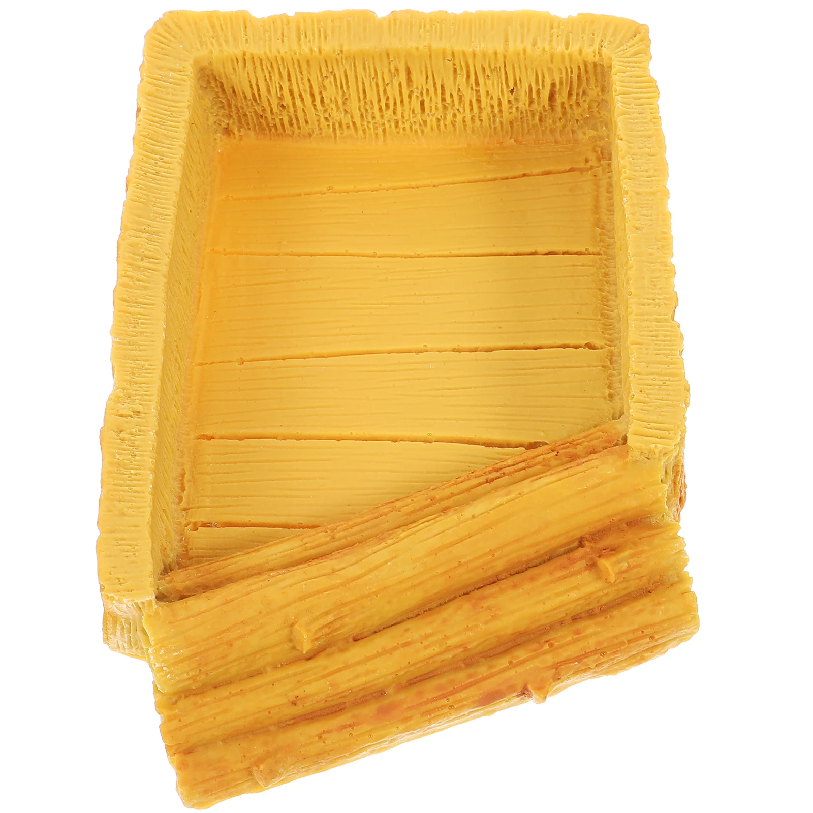 Reptile Water Bowl Yellow Wood Grain Feeding Bowls for Lizards Turtles Food Resin Easy Pet Crawler Terrarium Supplies
Reptile Water Bowl Yellow Wood Grain Feeding Bowls for Lizards Turtles Food Resin Easy Pet Crawler Terrarium Supplies