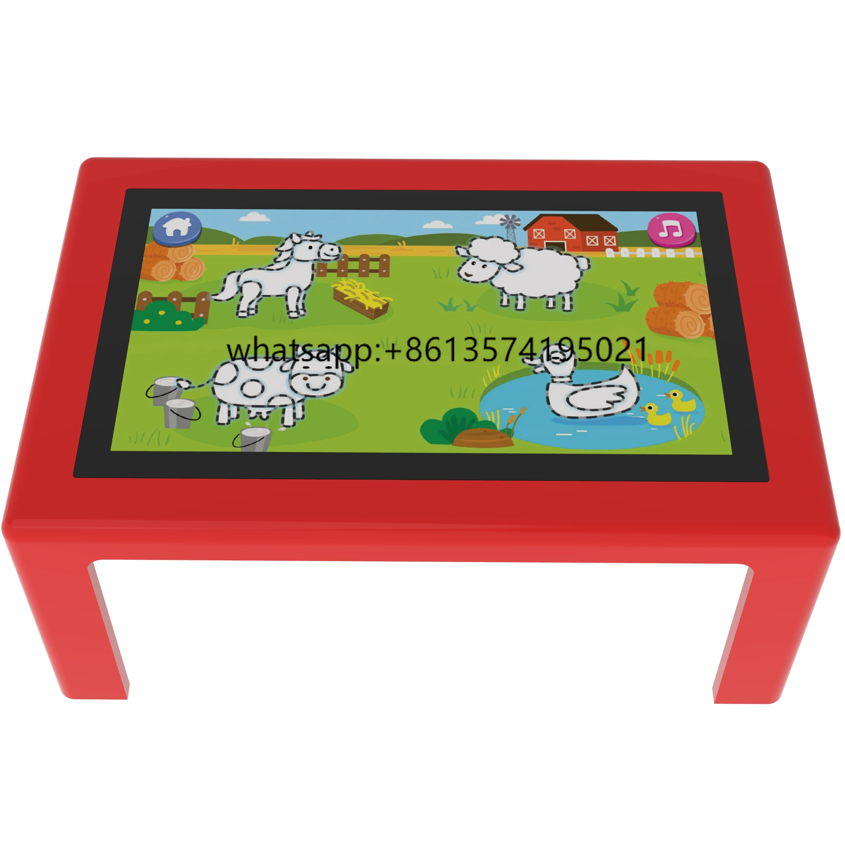 Android 32 43 55 Inch All in One Touch Screen Coffee touch game table for Kid restaurant touch table
Android 32 43 55 Inch All in One Touch Screen Coffee touch game table for Kid restaurant touch table