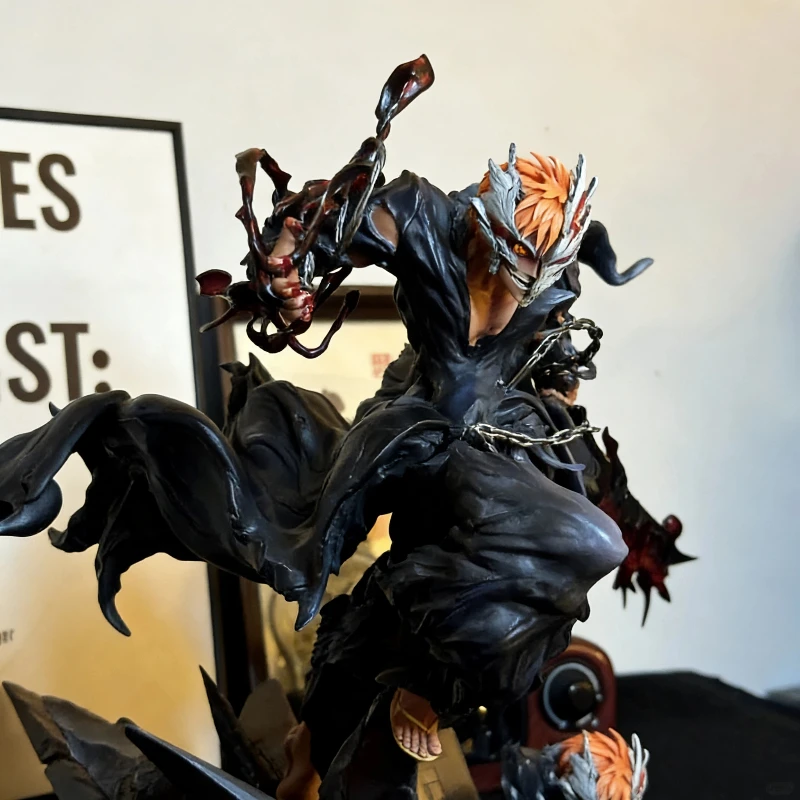 Kurosaki Ichigo 22cm Half Hollow Ichigo Action Figure LED Luminous Anime Model Toy PVC Light-Up Statue Desktop Decor Boy Gift
Kurosaki Ichigo 22cm Half Hollow Ichigo Action Figure LED Luminous Anime Model Toy PVC Light-Up Statue Desktop Decor Boy Gift