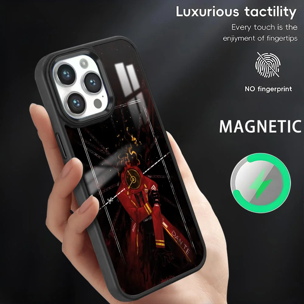 Game L-Limbus-Company Phone Case For iPhone 16 15 14 13 12 11 Pro Max Plus Mini Magnetic Magsafe Wireless Charging Cover Coque
Game L-Limbus-Company Phone Case For iPhone 16 15 14 13 12 11 Pro Max Plus Mini Magnetic Magsafe Wireless Charging Cover Coque
