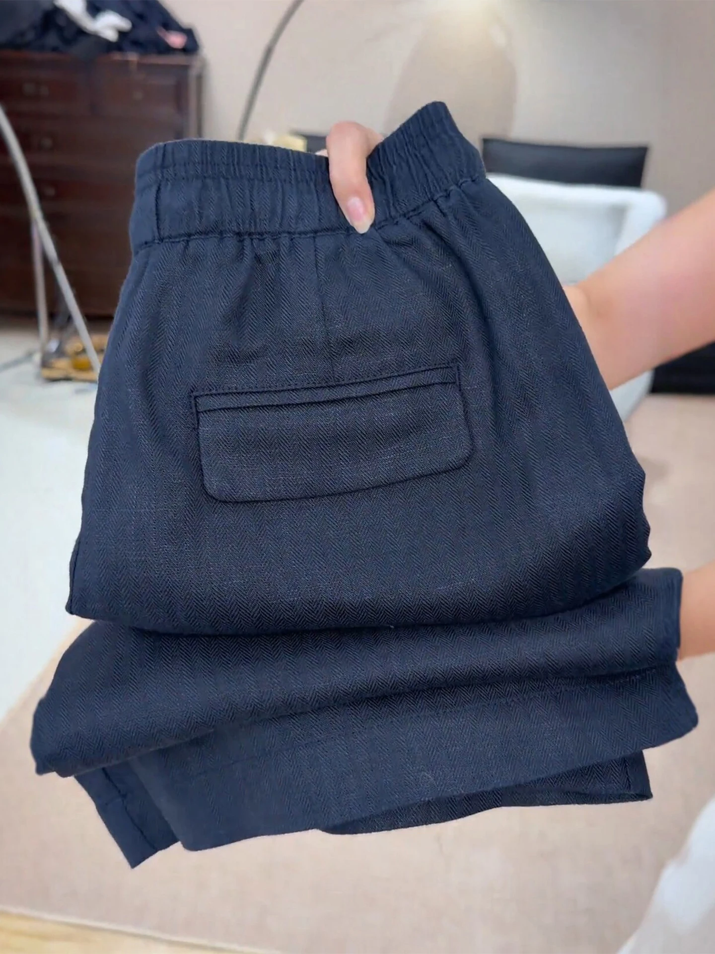 High Waist Wide Leg Pants Women's Summer Thin Loose Casual Straight Leg Linen Pants Comfortable Breathable Casual Pants
High Waist Wide Leg Pants Women's Summer Thin Loose Casual Straight Leg Linen Pants Comfortable Breathable Casual Pants