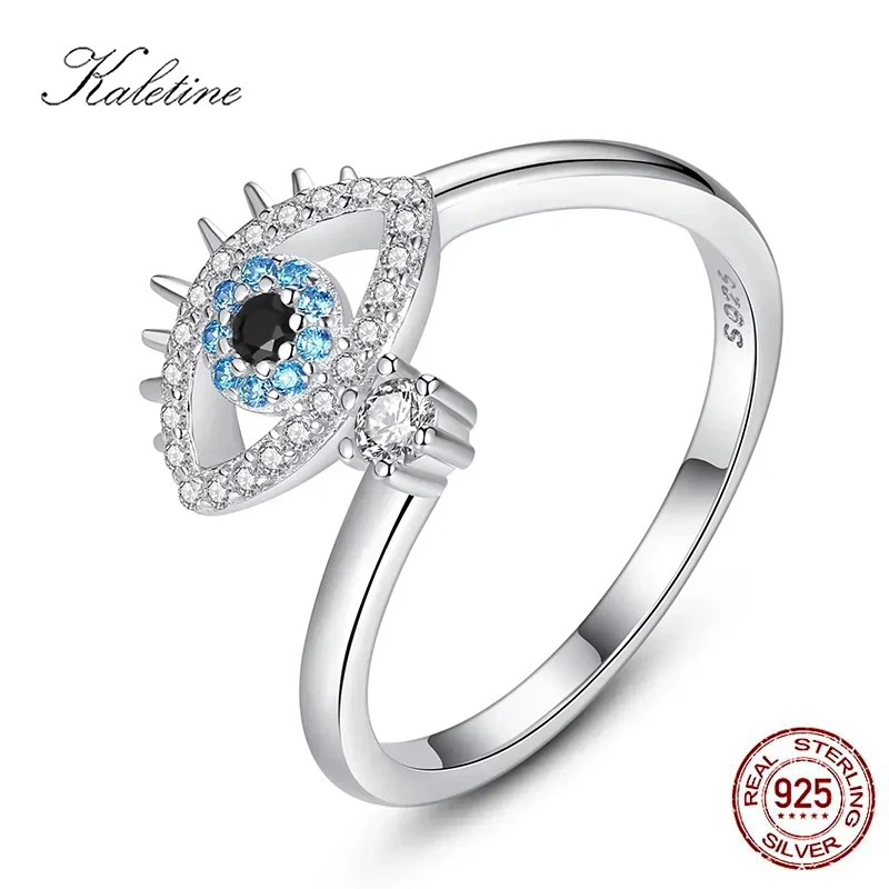 Обручальные кольца KALETINE, кольцо Lucky Evil Eye, женское кольцо из стерлингового серебра 925 пробы, регулируемое женское Открытое кольцо с цирконием, ювелирные изделия
Обручальные кольца KALETINE, кольцо Lucky Evil Eye, женское кольцо из стерлингового серебра 925 пробы, регулируемое женское Открытое кольцо с цирконием, ювелирные изделия