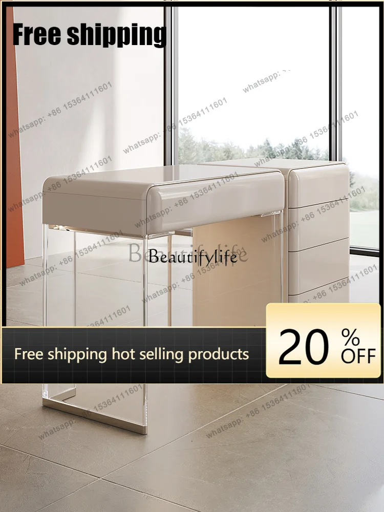 X4 Italian Minimalist Chest of Drawers Dresser Storage Integrated Bedroom Light Luxury Advanced Makeup Table
X4 Italian Minimalist Chest of Drawers Dresser Storage Integrated Bedroom Light Luxury Advanced Makeup Table