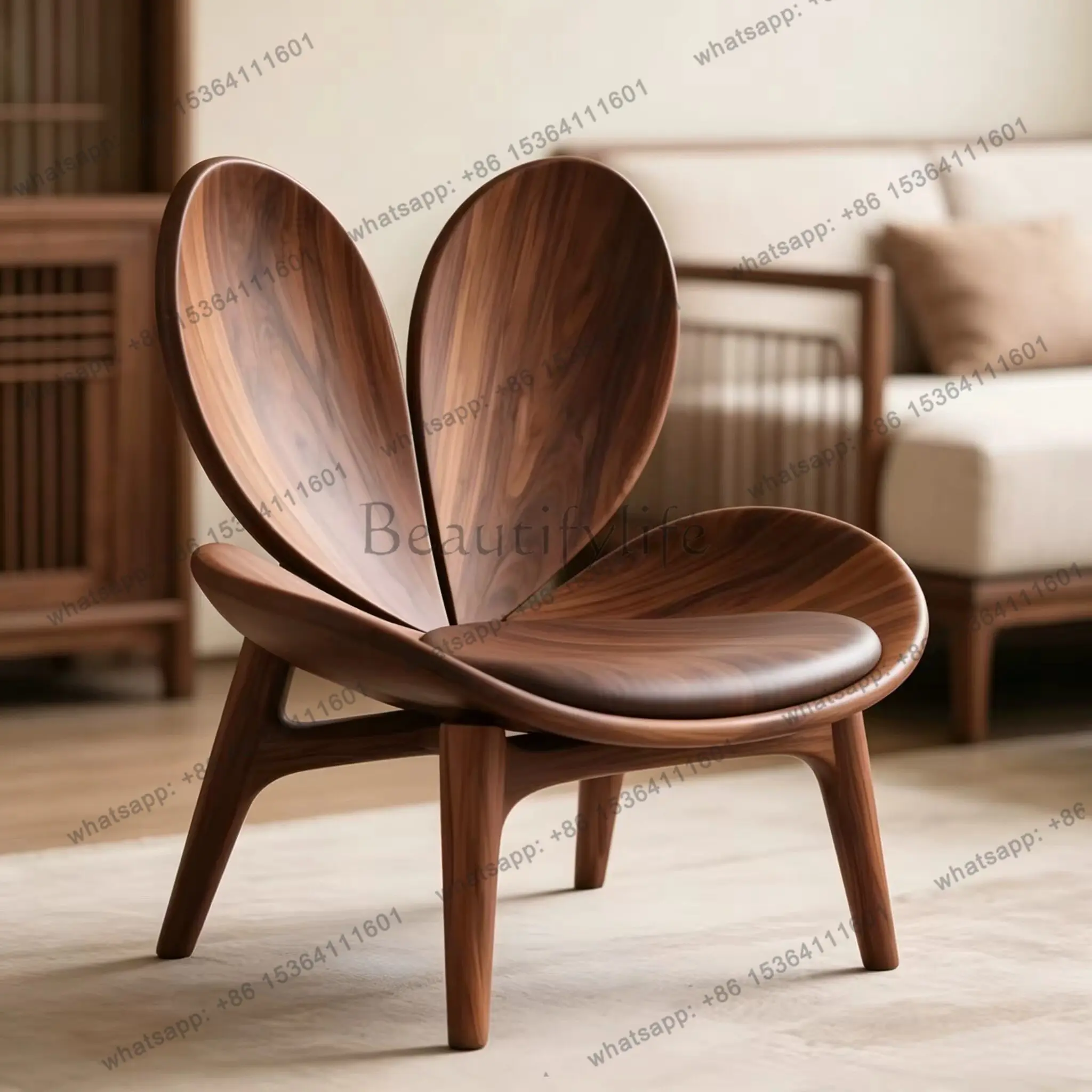 YJ new Chinese-style North American black walnut single sofa chair living room home modern simple creative solid wood
YJ new Chinese-style North American black walnut single sofa chair living room home modern simple creative solid wood