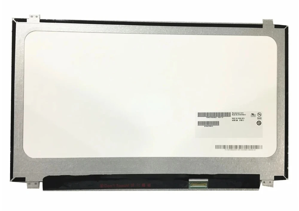 B156XTN04.0 подходит для LTN156AT37 LTN156AT39 NT156WHM-N12 LP156WHB-TPA1 B156XW04 V.7 V.8 B156XTN03.1 N156BGE-EA1 EB1 30-контактный
B156XTN04.0 подходит для LTN156AT37 LTN156AT39 NT156WHM-N12 LP156WHB-TPA1 B156XW04 V.7 V.8 B156XTN03.1 N156BGE-EA1 EB1 30-контактный