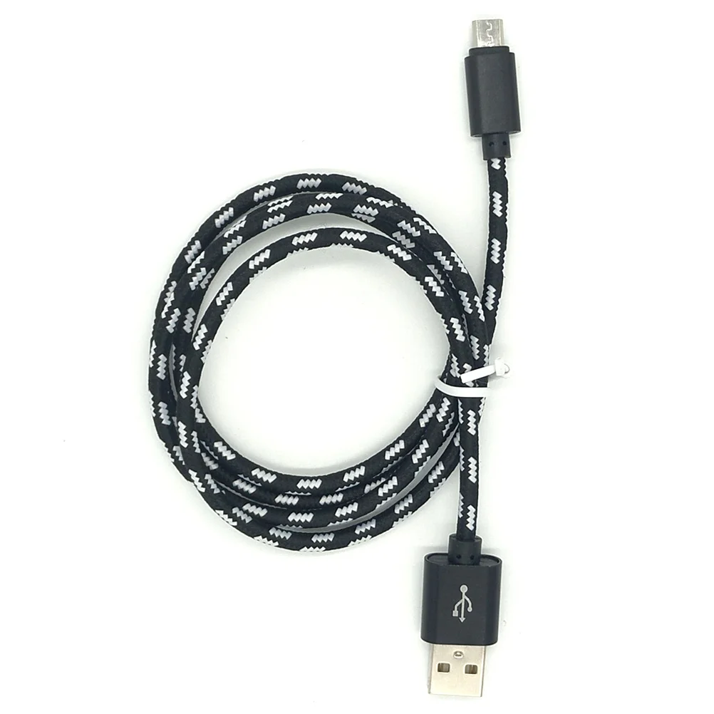 1 Meter Micro USB Fast Charge Data Sync Cable Nylon Braided Charging Cord Compatible Phones Tablets Galaxy S7 2 
1 Meter Micro USB Fast Charge Data Sync Cable Nylon Braided Charging Cord Compatible Phones Tablets Galaxy S7 2