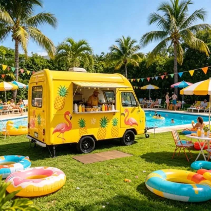 Ice Cream Truck Mobile Freezer Cart for Summer Outdoor Sale Beach
Ice Cream Truck Mobile Freezer Cart for Summer Outdoor Sale Beach