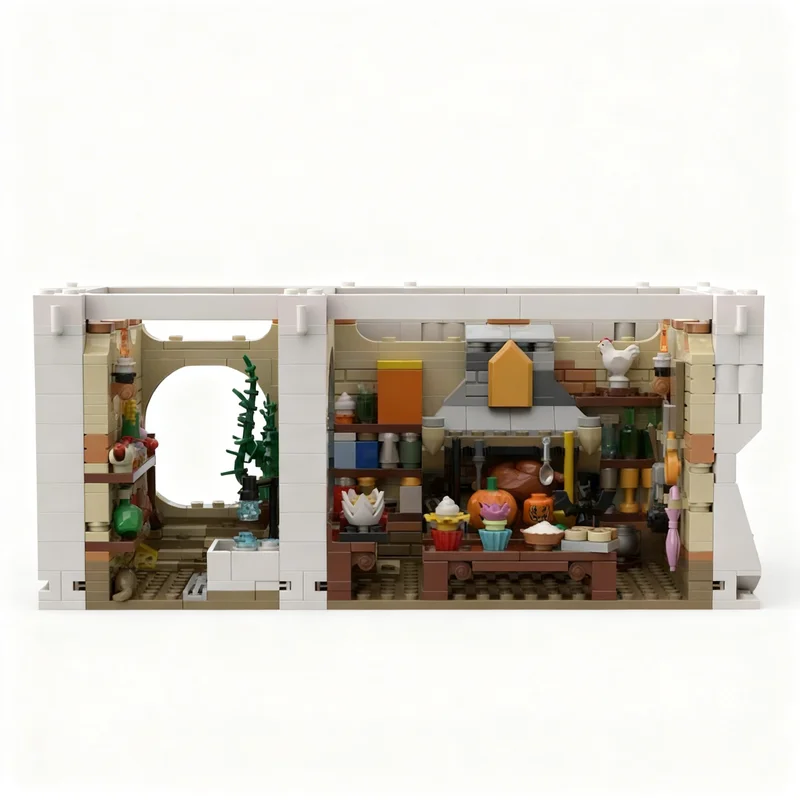 2303PCS MOC Magic Movie Kitchen House Elves Model Premium Display Assembly Building Blocks DIY Creative Gift Collectible Ideas
2303PCS MOC Magic Movie Kitchen House Elves Model Premium Display Assembly Building Blocks DIY Creative Gift Collectible Ideas