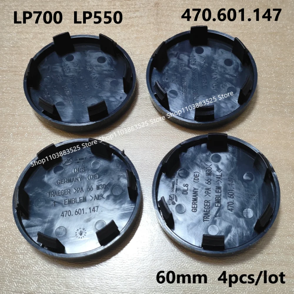 OEM 470601147 470.601.147 4pcs 60mm Hub Caps for Auto Lam LP700 LP550 610 URUS Car Hubcaps Hubcap Accessories
OEM 470601147 470.601.147 4pcs 60mm Hub Caps for Auto Lam LP700 LP550 610 URUS Car Hubcaps Hubcap Accessories
