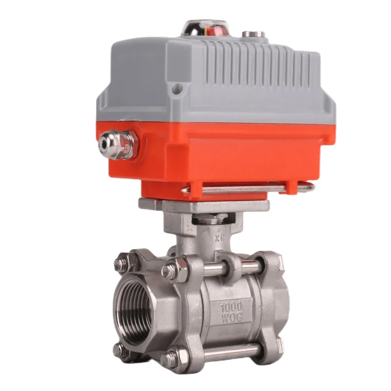 304 Stainless Steel Water Flow Regulate Valve Actuator 2-way Motorized Valve Electronic Control Water Valve
304 Stainless Steel Water Flow Regulate Valve Actuator 2-way Motorized Valve Electronic Control Water Valve