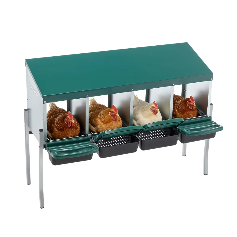 Alixeperss Store 4-Hole Chicken Nest, With Legs And Cover to Protect Eggs,Green
Alixeperss Store 4-Hole Chicken Nest, With Legs And Cover to Protect Eggs,Green