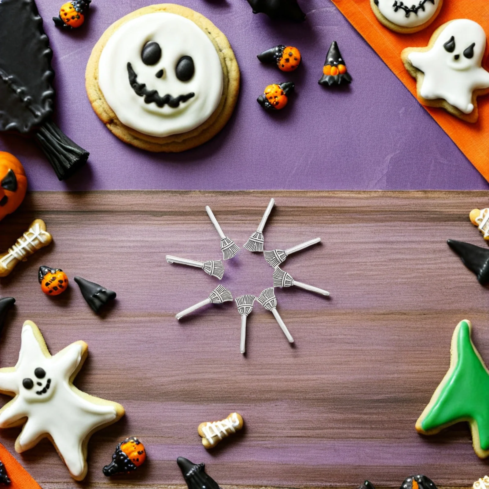 200 Pcs Retro Broom Accessories Alloy Charm Pendants Decorative Ornament Bracelet Charms for Jewelry Making 
200 Pcs Retro Broom Accessories Alloy Charm Pendants Decorative Ornament Bracelet Charms for Jewelry Making