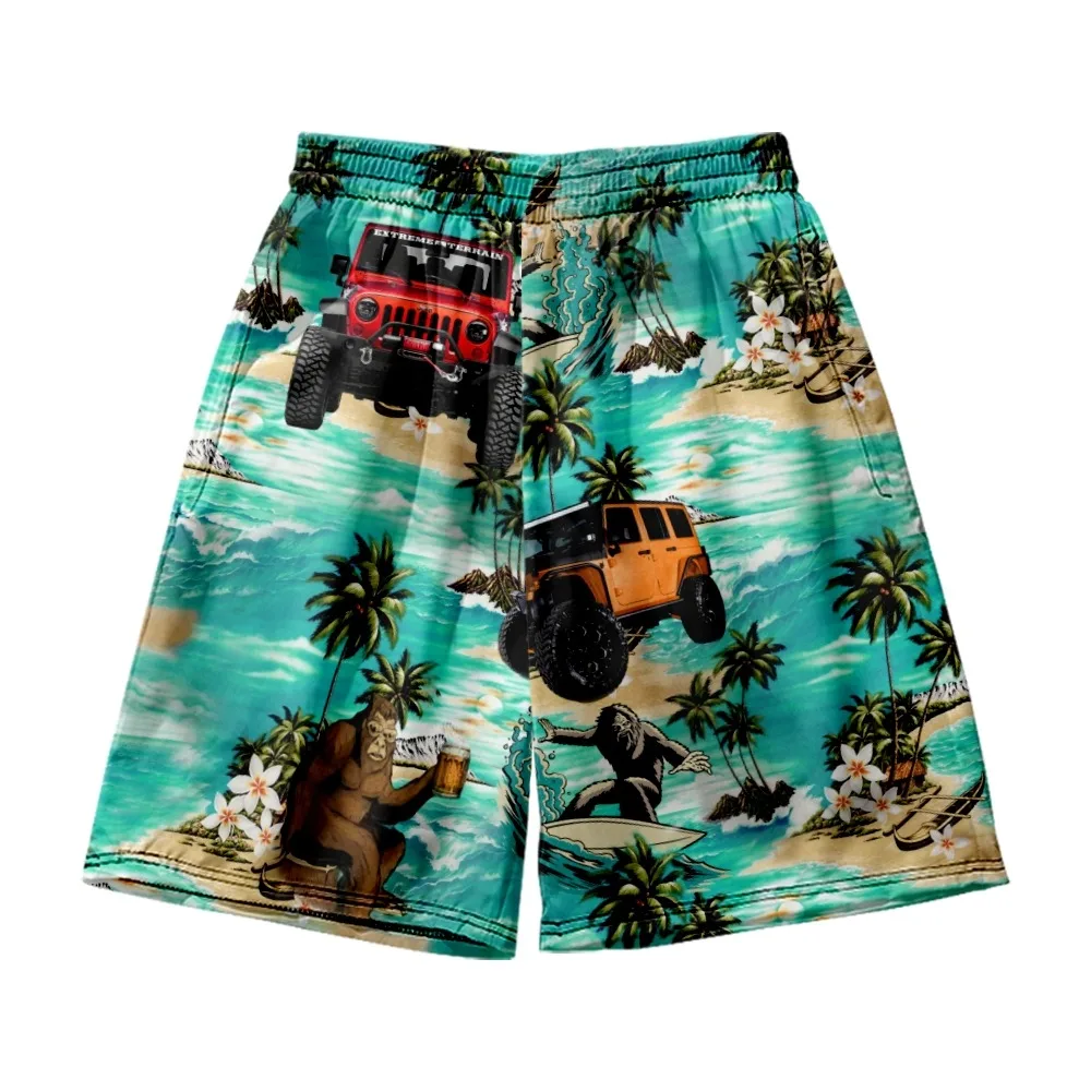 Hawaiian Beach Shorts Men's and women's clothing 3D digital printing casual shorts Fashion trend couple Pants
Hawaiian Beach Shorts Men's and women's clothing 3D digital printing casual shorts Fashion trend couple Pants