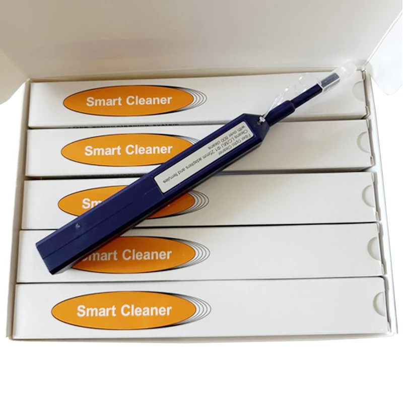 5Pcs One Click Cleaner 1.25mm LC MU Fiber Optic Cleaning Pen Fiber Optic Tester Tool
5Pcs One Click Cleaner 1.25mm LC MU Fiber Optic Cleaning Pen Fiber Optic Tester Tool