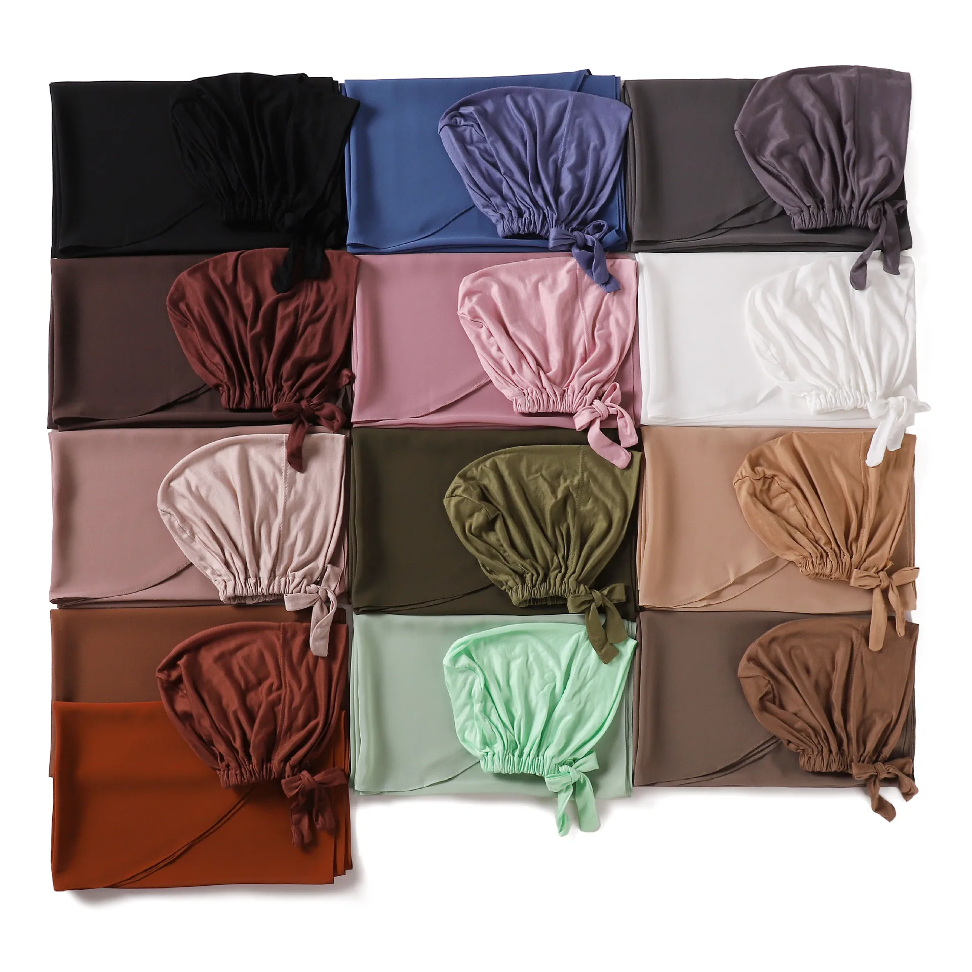 2Pcs/set Women Muslim Hijab Long Chiffon Scarf and Jersey Inner Cap Islamic Shawls Wrap Turban Bonnet Underscarf Headscarf Hats
2Pcs/set Women Muslim Hijab Long Chiffon Scarf and Jersey Inner Cap Islamic Shawls Wrap Turban Bonnet Underscarf Headscarf Hats