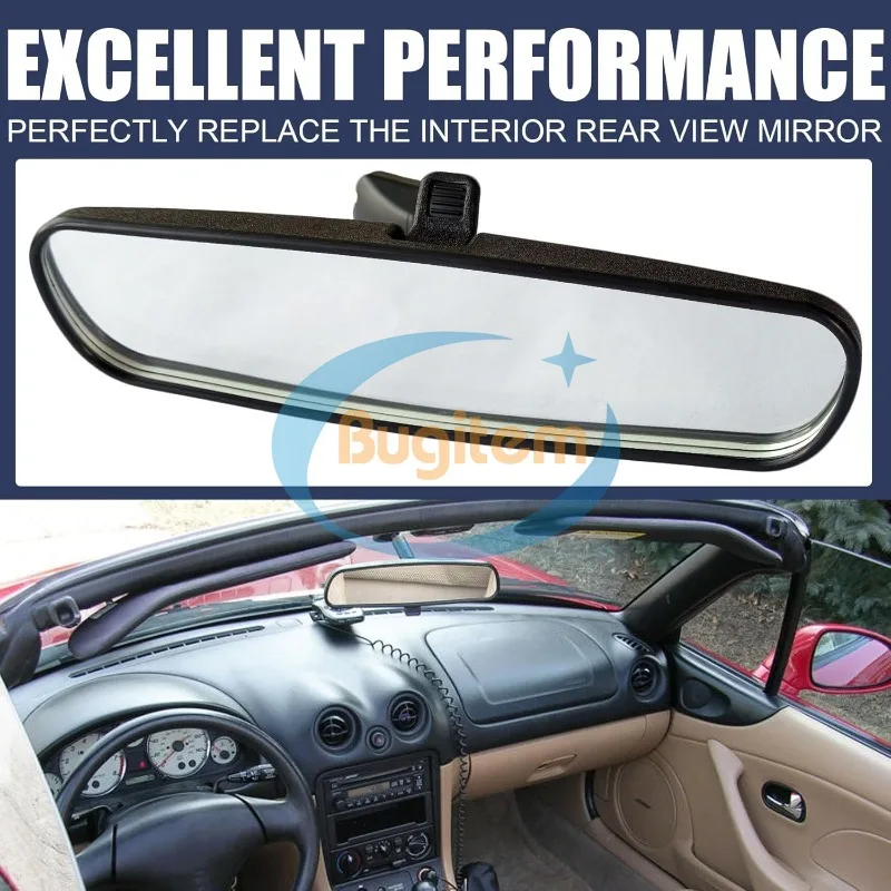 Black New HG8269220 Car Interior Rear View Mirror Manual Dimmin Fit For Mazda 6 CX-7 RX-8 MX-5 Miata 2006 2007 2008 HG82-69-220
Black New HG8269220 Car Interior Rear View Mirror Manual Dimmin Fit For Mazda 6 CX-7 RX-8 MX-5 Miata 2006 2007 2008 HG82-69-220