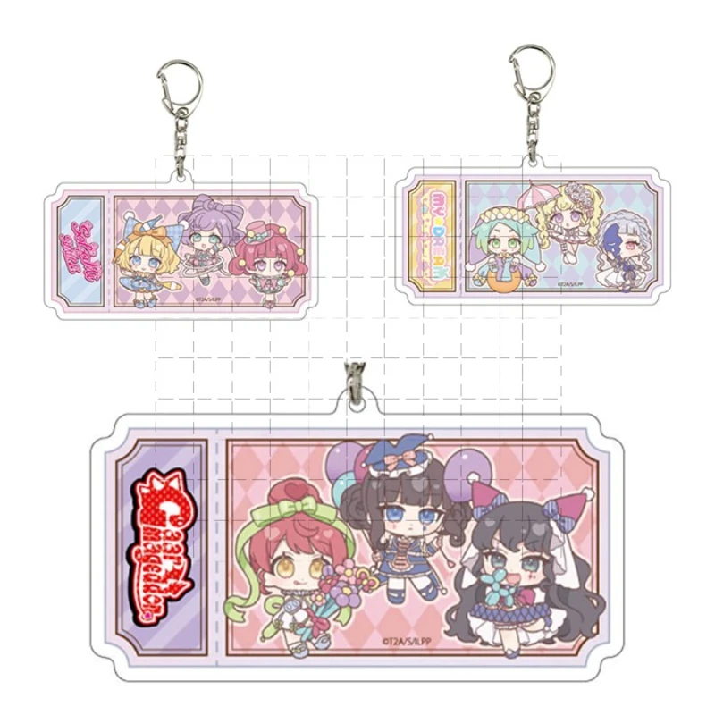 Game Shiratama Mikan Manaka Laala Minami Mirei Yumekawa Yui Keychain Doll Anime Acrylic Keyring Bag Pendant for Gift
Game Shiratama Mikan Manaka Laala Minami Mirei Yumekawa Yui Keychain Doll Anime Acrylic Keyring Bag Pendant for Gift