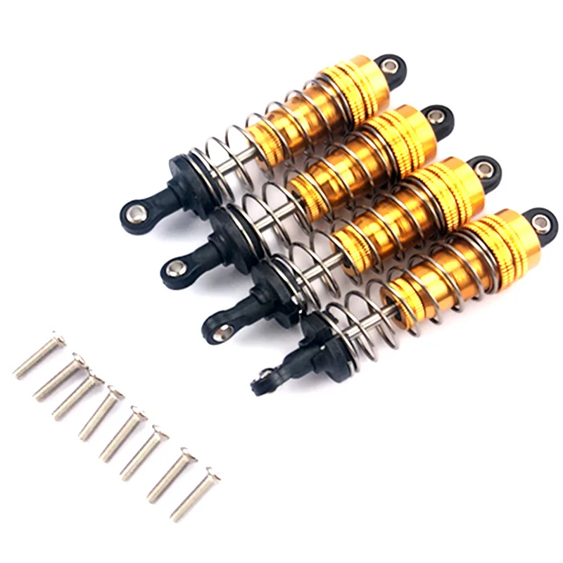 A84F-4Pcs Metal Shock Absorber Damper Replacement Accessory Fit For Wltoys 144001 1/14 RC Drift Racing Car Parts
A84F-4Pcs Metal Shock Absorber Damper Replacement Accessory Fit For Wltoys 144001 1/14 RC Drift Racing Car Parts
