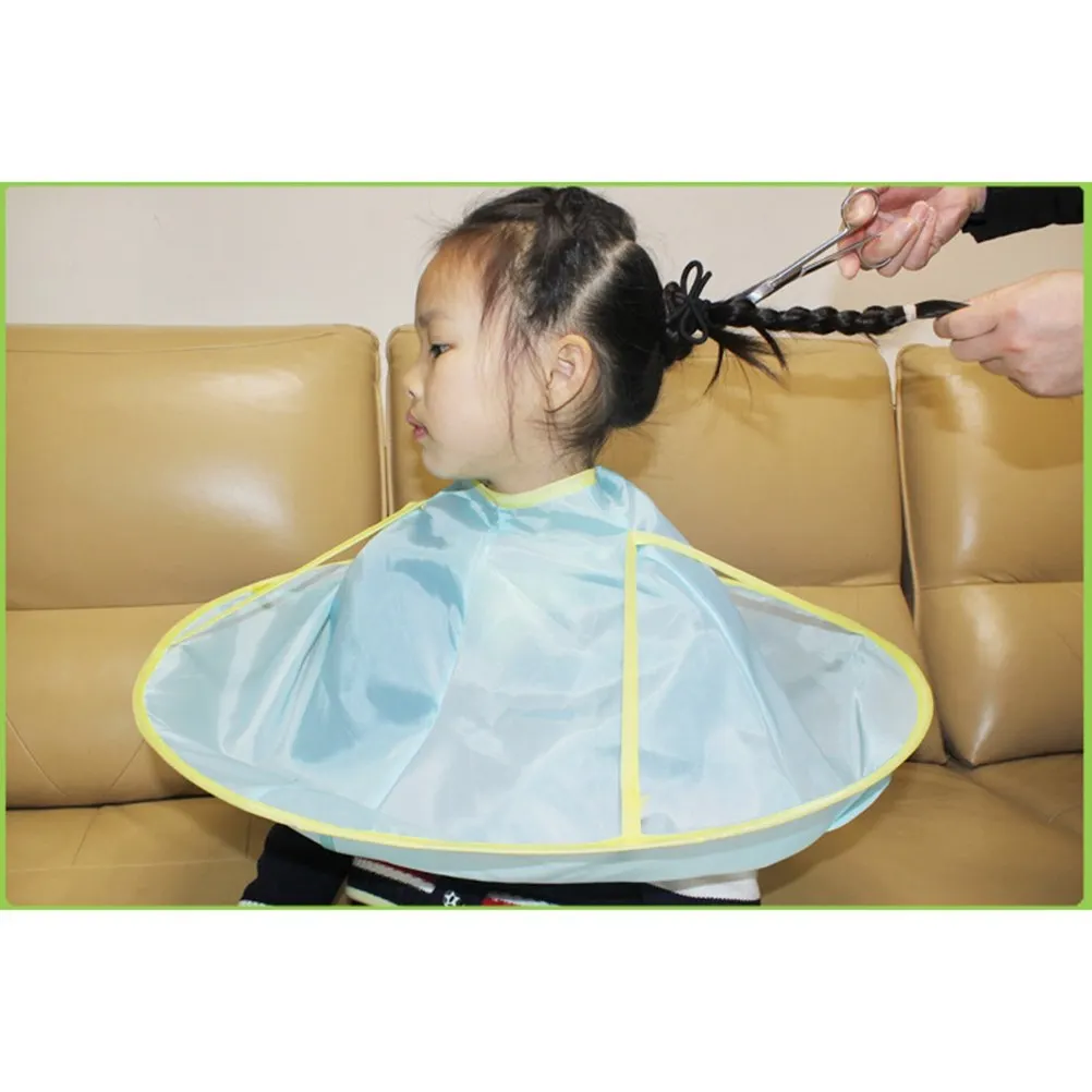 Hair Cutting Cape for Kids Polyester Fabric with Sturdy Iron Wire Frame Easy Fold Portable Hairdresser Cloak Home Use
Hair Cutting Cape for Kids Polyester Fabric with Sturdy Iron Wire Frame Easy Fold Portable Hairdresser Cloak Home Use