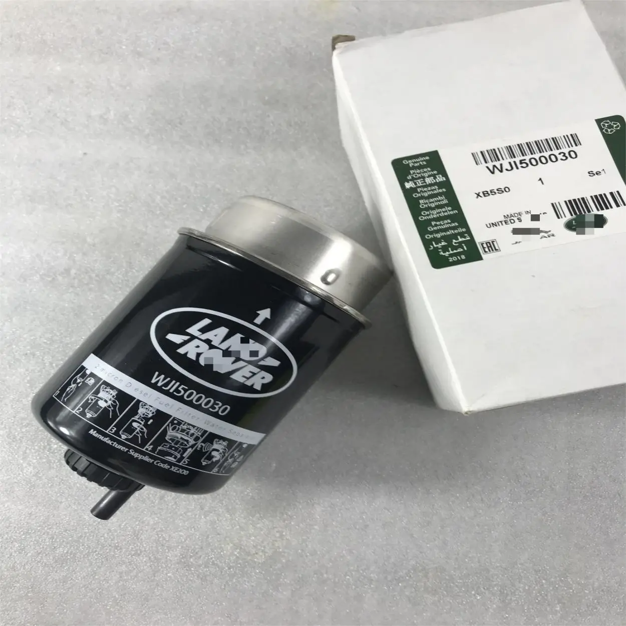 Land Rover fuel filter is suitable for Range Rover Administration/Sport 3.6V8 diesel fuel filter WJI500030
Land Rover fuel filter is suitable for Range Rover Administration/Sport 3.6V8 diesel fuel filter WJI500030