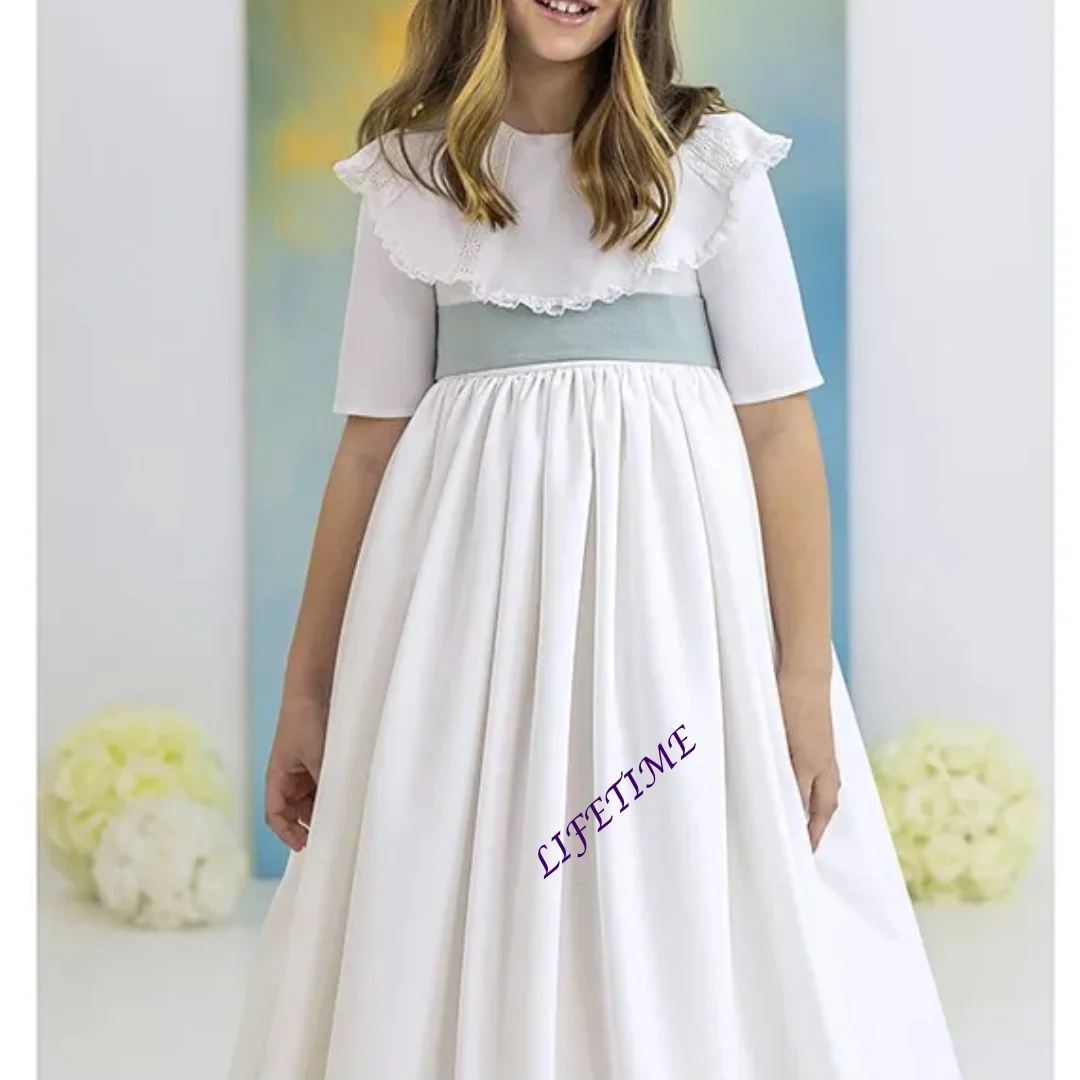 CustomizedFlower Girl Dress for Weddings, with A Bow, Children's Birthday Party, First Communion, and Beauty Pageant Dress
CustomizedFlower Girl Dress for Weddings, with A Bow, Children's Birthday Party, First Communion, and Beauty Pageant Dress
