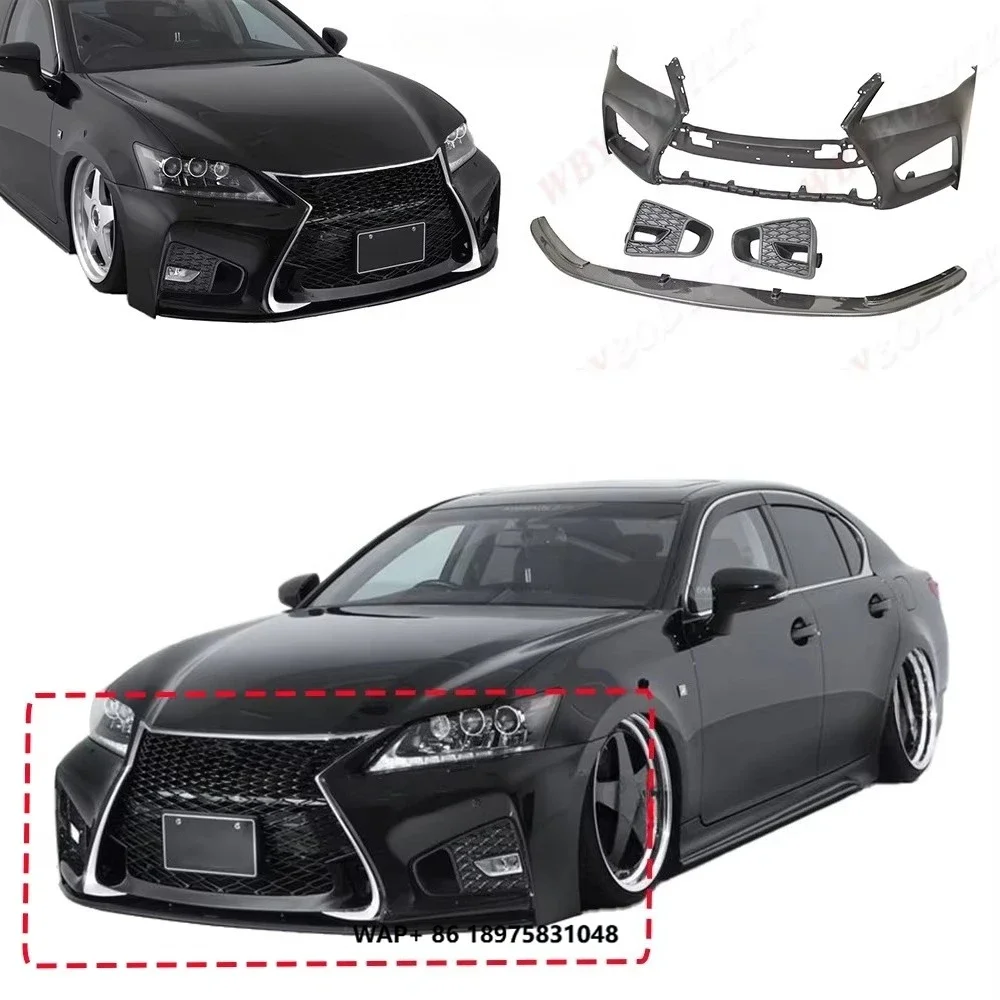 For GS Upgrade Body Kits Bumpers Front Rear Spoiler Side Skirt Spoiler Wing Fenders Auto Parts WideBody Kit for air Intake
For GS Upgrade Body Kits Bumpers Front Rear Spoiler Side Skirt Spoiler Wing Fenders Auto Parts WideBody Kit for air Intake
