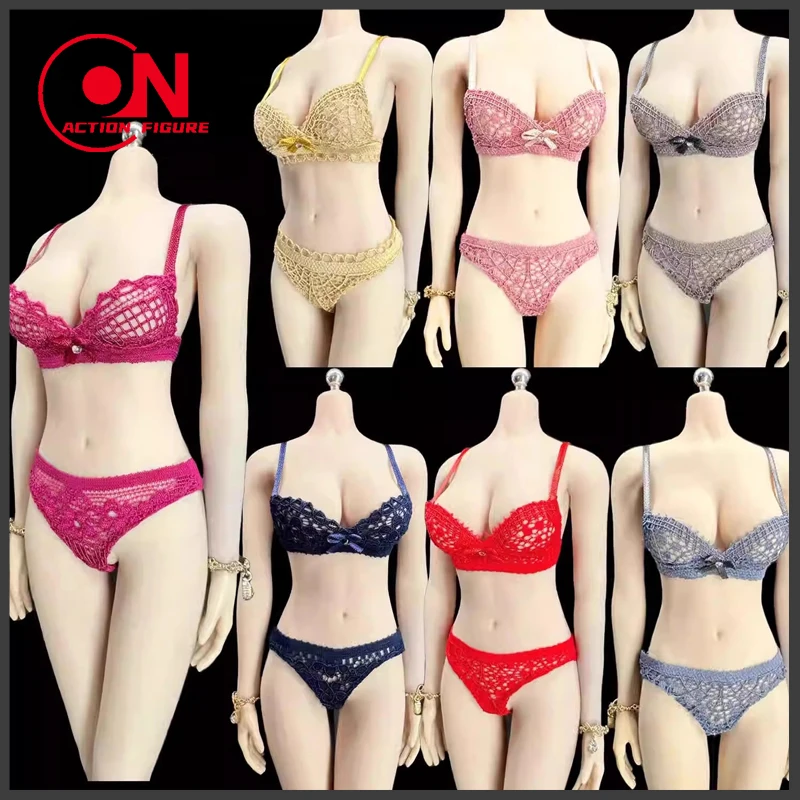 CJG-060 1/6 Scale Female Soldier Bikini Lace Elastic Underwear Set Bra Underpants Fit 12'' TBL UD JO Action Figure Body Dolls
CJG-060 1/6 Scale Female Soldier Bikini Lace Elastic Underwear Set Bra Underpants Fit 12'' TBL UD JO Action Figure Body Dolls