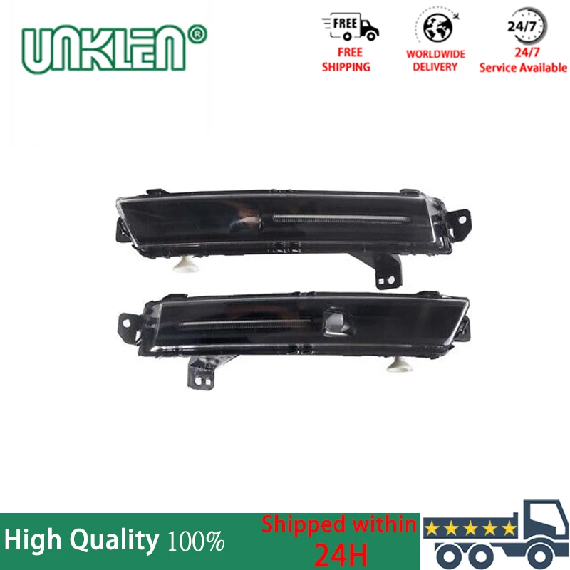 LR093417 A Pair for Range Rover Velar front bumper daytime running lights Smoked black 2018-2019 LR093416 LR093417 LR142093
LR093417 A Pair for Range Rover Velar front bumper daytime running lights Smoked black 2018-2019 LR093416 LR093417 LR142093
