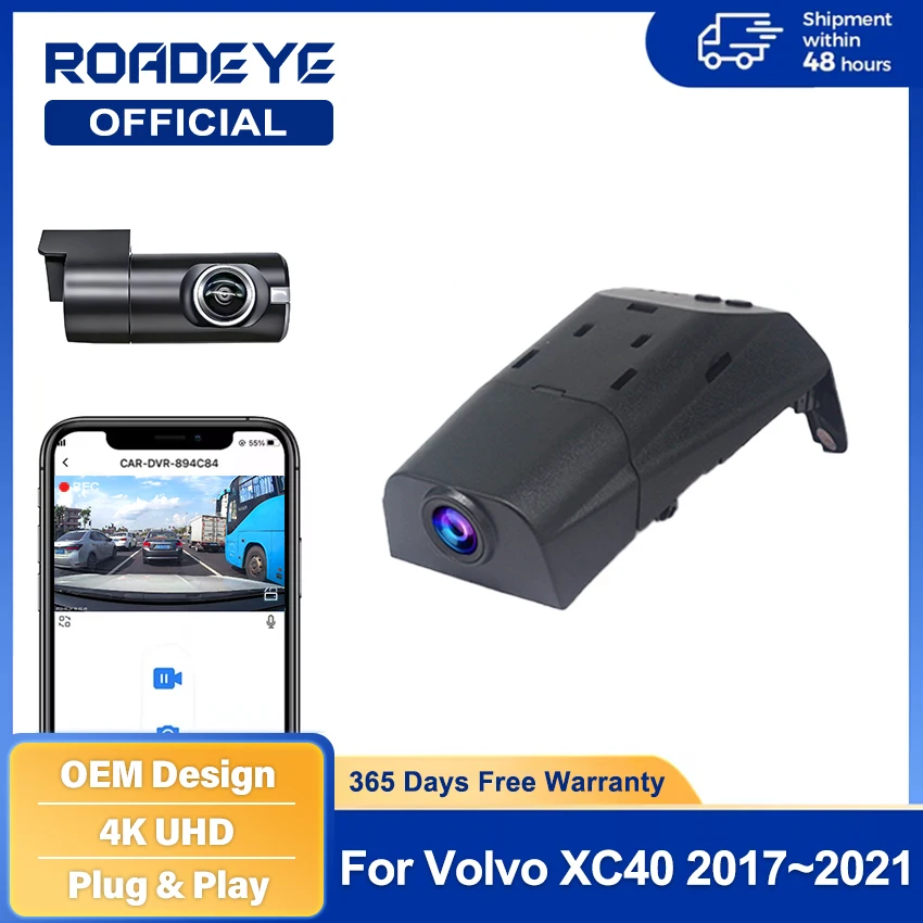 4K 2160P Plug and Play Dash Cam Camera for Volvo XC40 2017 2018 2019 2020 2021 Car DVR Night Vision WiFi APP Monitor Dashcam
4K 2160P Plug and Play Dash Cam Camera for Volvo XC40 2017 2018 2019 2020 2021 Car DVR Night Vision WiFi APP Monitor Dashcam