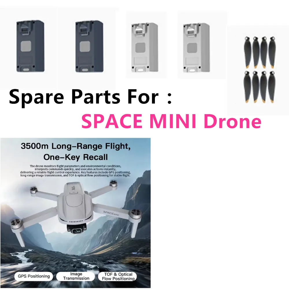 SPACE MINI Drone Battery 7.4V 2000mAh / SPACE MINI Drone Propeller Blade / SPACE MINI Drones Battery
SPACE MINI Drone Battery 7.4V 2000mAh / SPACE MINI Drone Propeller Blade / SPACE MINI Drones Battery 