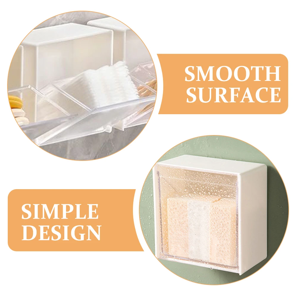 3pcs Mounted Storage Box Bathroom Cotton Swab Holder Dispenser for Cotton Pads Lipsticks Organizer Durable Wall Storage Boxes
3pcs Mounted Storage Box Bathroom Cotton Swab Holder Dispenser for Cotton Pads Lipsticks Organizer Durable Wall Storage Boxes