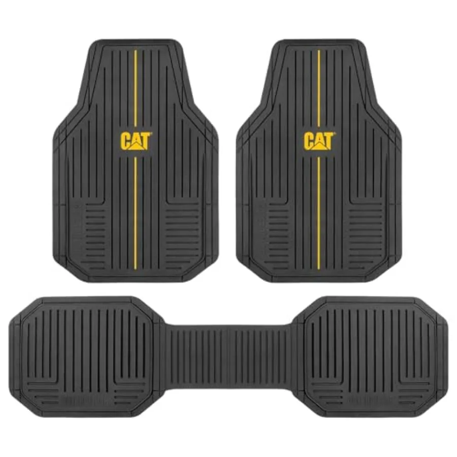 ® Signature™ Heavy-Duty 3-Piece All Weather Floor Mats for Cars, Trucks and SUVs Trim-to-Fit Rubber Car Mats Full Set, Waterpro
® Signature™ Heavy-Duty 3-Piece All Weather Floor Mats for Cars, Trucks and SUVs Trim-to-Fit Rubber Car Mats Full Set, Waterpro