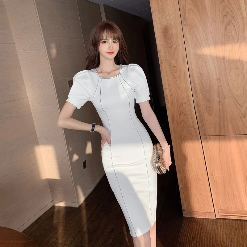 Fashion Summer Women's Clothing Spring 2022 Hip Wrap Bubble Sleeves Vintage Tight Dress Sexy Traf Dresses Ladies Elegant Clothes
Fashion Summer Women's Clothing Spring 2022 Hip Wrap Bubble Sleeves Vintage Tight Dress Sexy Traf Dresses Ladies Elegant Clothes