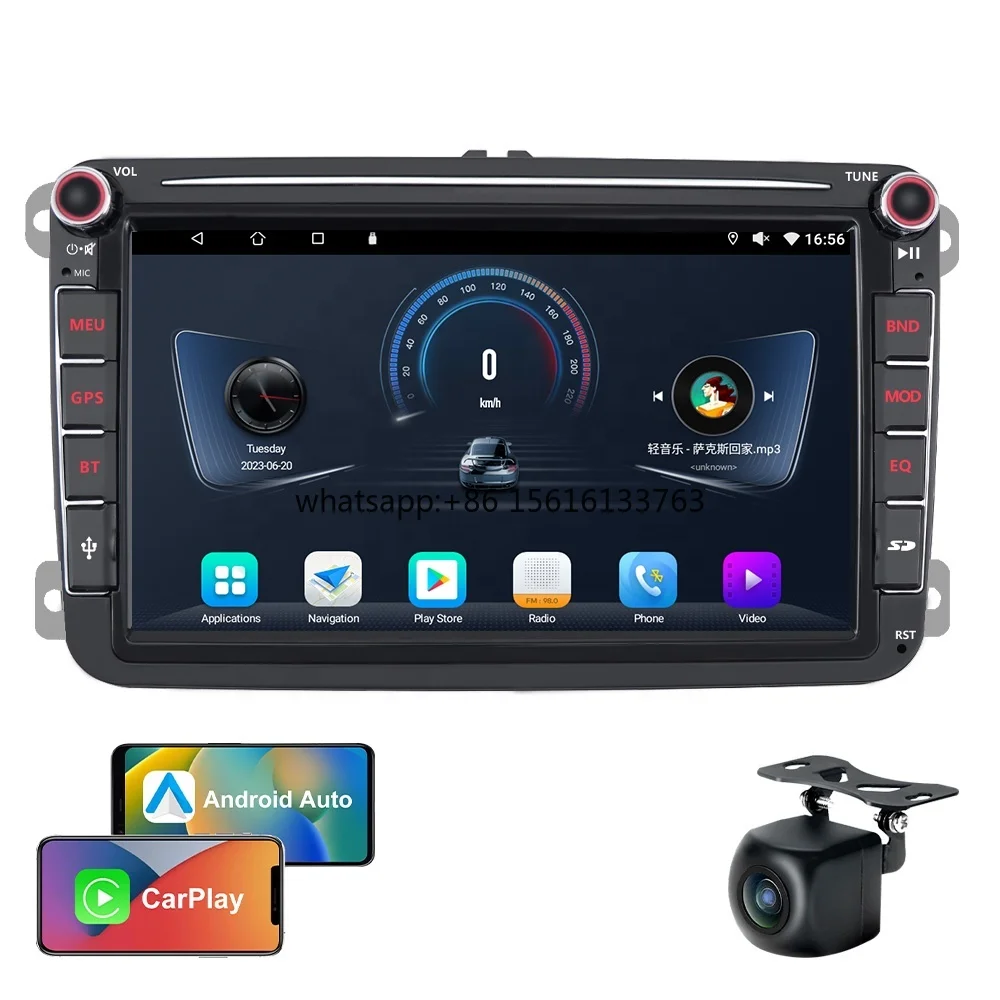 Jmance 8 Inch Head Unit for Volkswagen 2+32GB 2+64GB Android Auto Carplay Radio GPS Navigation Double Din Car for DVD Mirror
Jmance 8 Inch Head Unit for Volkswagen 2+32GB 2+64GB Android Auto Carplay Radio GPS Navigation Double Din Car for DVD Mirror