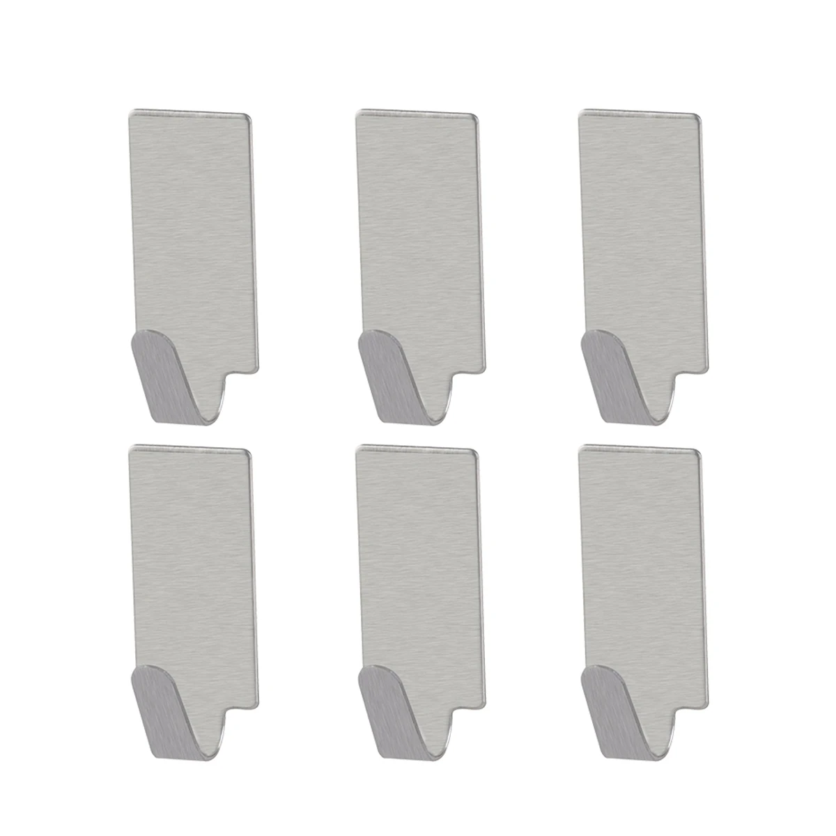 72 Pcs Stainless Steel Hooks Adhesive Wall Silver 2 9x1 6cm Bathroom Shower Towel Rack Clothes Hook No Drilling Household
72 Pcs Stainless Steel Hooks Adhesive Wall Silver 2 9x1 6cm Bathroom Shower Towel Rack Clothes Hook No Drilling Household