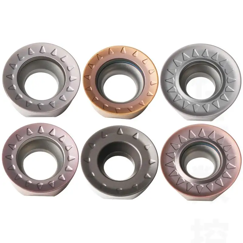 10PCS Cemented Carbide Milling Insert RPMT08T2/10T3/1204/1003/1605 Milling Turning Tool CNC Machining Center Insert
10PCS Cemented Carbide Milling Insert RPMT08T2/10T3/1204/1003/1605 Milling Turning Tool CNC Machining Center Insert