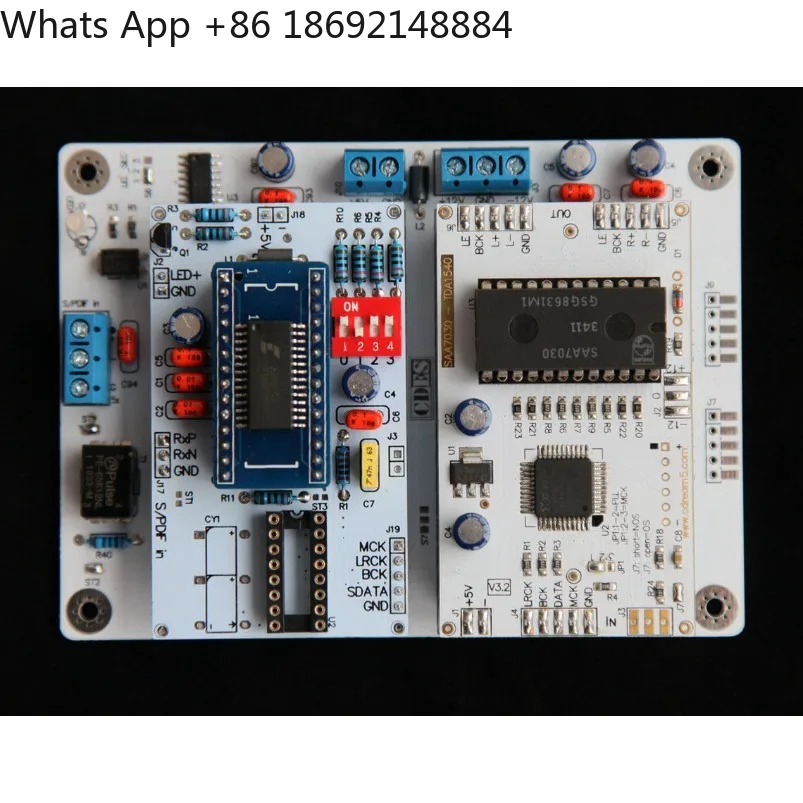 TDA1540 driver board, support 256FS 384Fs I2S input, factory direct sales
TDA1540 driver board, support 256FS 384Fs I2S input, factory direct sales