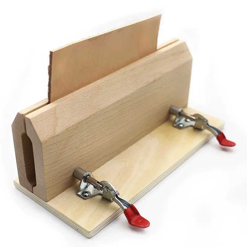 1pc DIY sewn wooden wide fixture clamp, DIY leather handcraft sewing tool, manual leather fixing & tightening assist wood rack
1pc DIY sewn wooden wide fixture clamp, DIY leather handcraft sewing tool, manual leather fixing & tightening assist wood rack