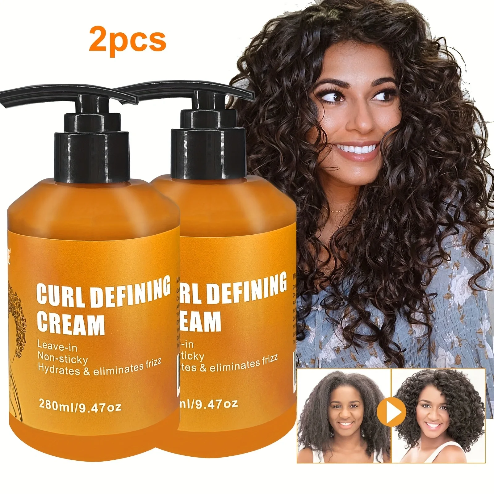 2 упаковки GZE CURL DEFINING CREAM для длительных завитков без вьющихся локонов – крем для завивки кокоса без сульфате и парабенов
2 упаковки GZE CURL DEFINING CREAM для длительных завитков без вьющихся локонов – крем для завивки кокоса без сульфате и парабенов